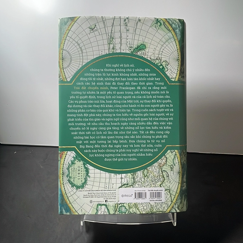 Trái đất chuyển mình Peter Frankopan mới 90% bìa cứng 247210
