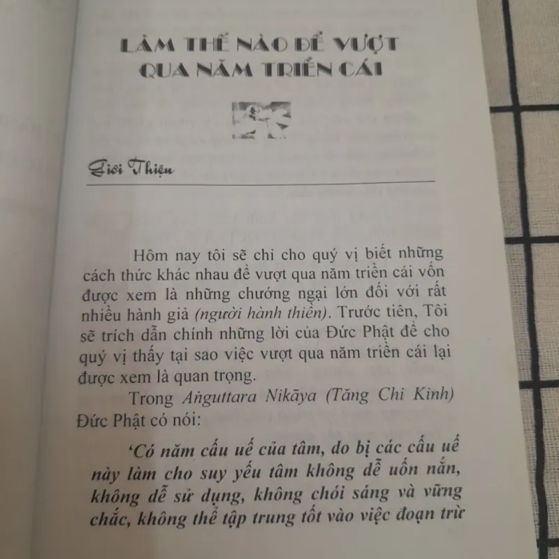 Sách Phật Giáo Nguyên Thủy- VƯỢT QUA CHƯỚNG NGẠI. AUK SAYADAW. ND Tỳ Kheo Pháp Thông 574916