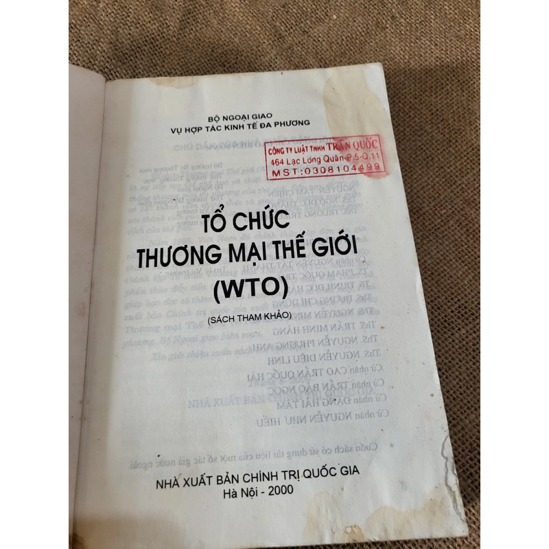 Tổ chức Thương mại Thế giới WTO  337980