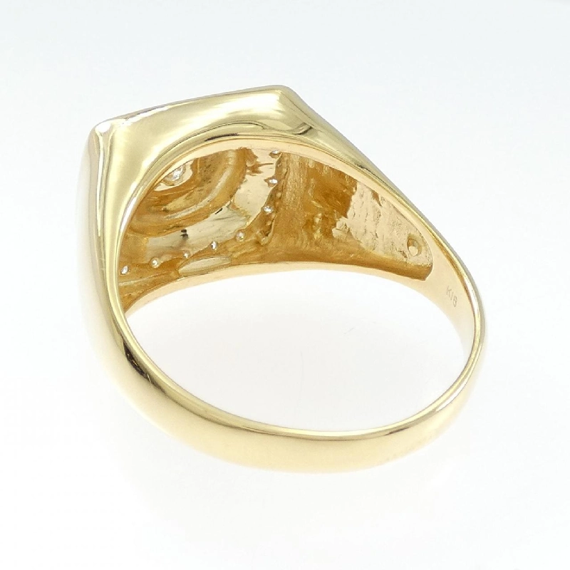 【Sản phẩm mới】Nhẫn kim cương K18YG 0.17CT 665732