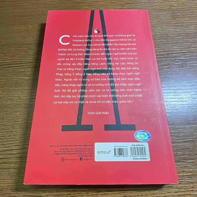 Cuộc phiêu lưu của ngôn ngữ anh Melvyn Bragg 370469