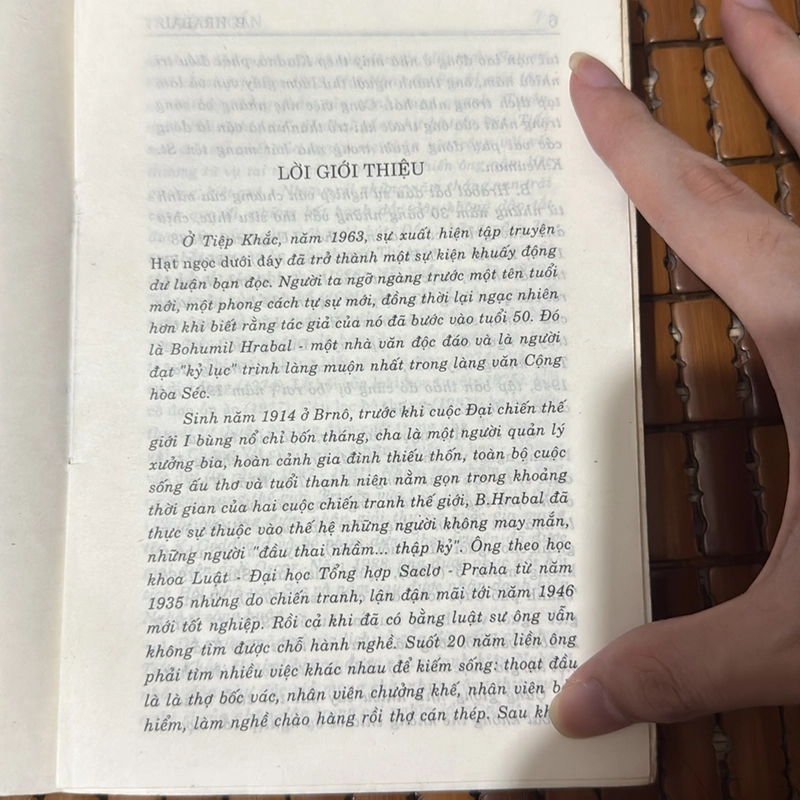Bohumil Hrabal truyện ngắn 520317