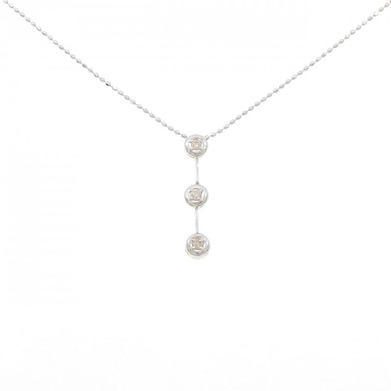 K14WG Dây chuyền kim cương 0.06CT - Hàng hiệu Chính hãng 862993