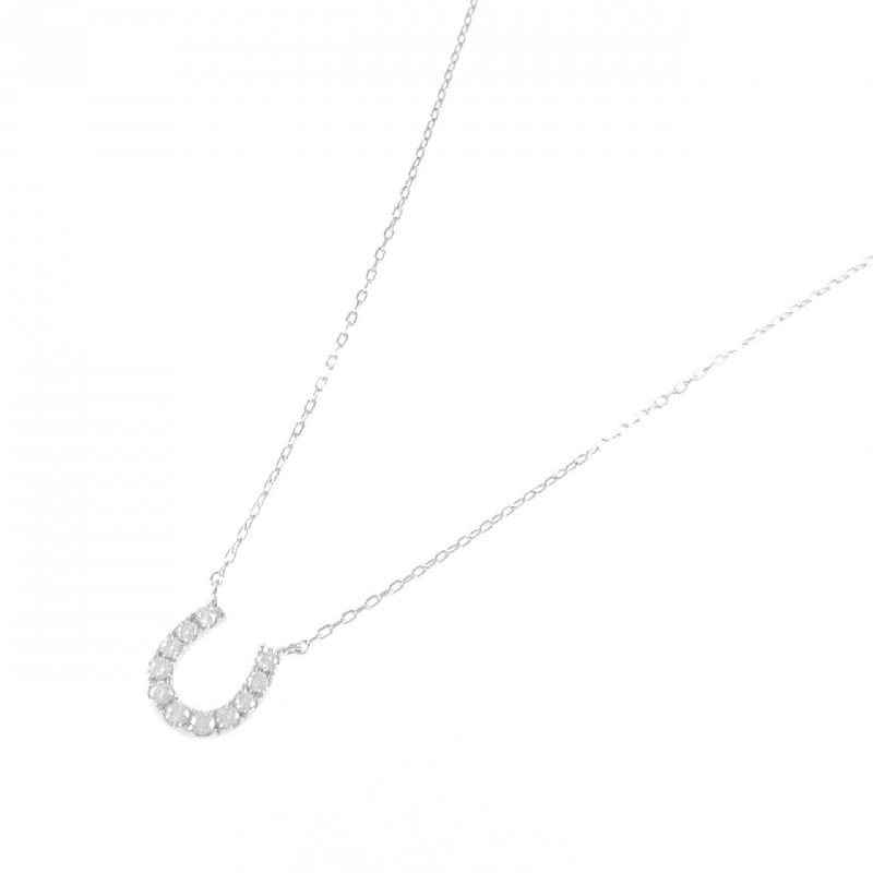 K18WG Móng ngựa Dây chuyền kim cương 0.30CT - Hàng hiệu Chính hãng 862045