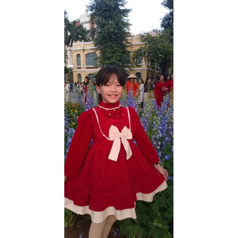 Váy tết bé gái  759111