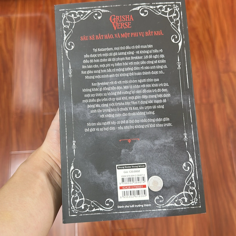 Sách - Móng Vuốt Quạ Đen (I) - Sáu Kẻ Bất Hảo - Tặng kèm 01 Bookmark 499273