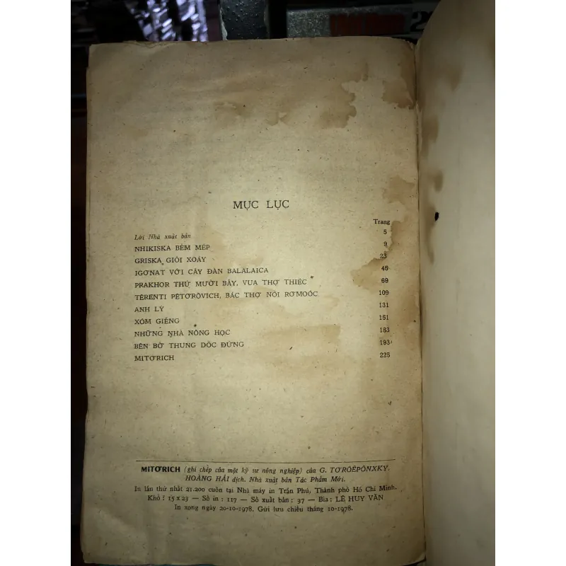 Mitơrich - G. Tơrôêpônxky 975984