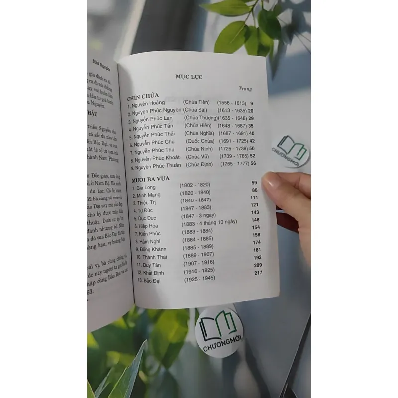 Nhà Nguyễn Chín Chúa Mười Ba Vua - Thi Long 970255