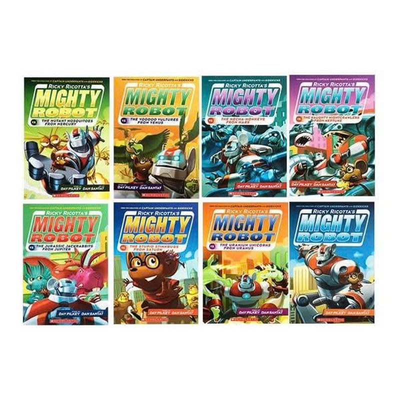 Ricky Ricotta's Mighty Robot by Dav Pilkey (9 books) 528439