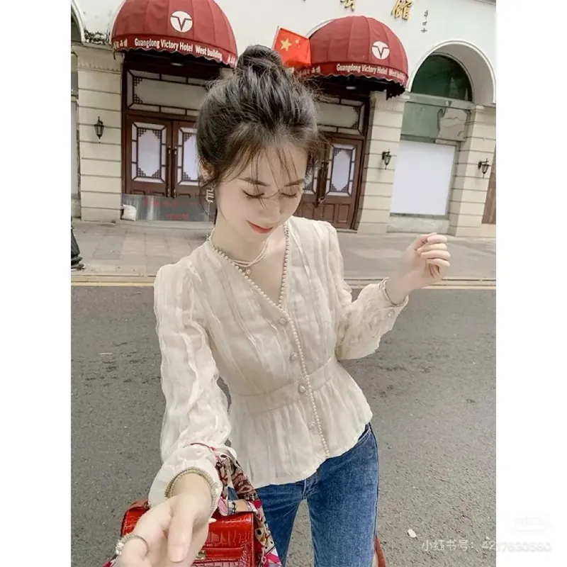 Áo tiểu thư siêu sang chảnh mới mặc 2 lần 778620