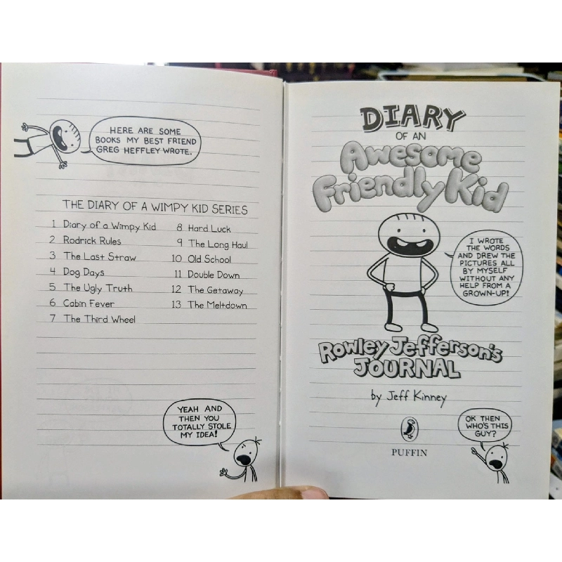 Diary Of An Awesome Friendly Kid - Rowley Jefferson's Journal 990359