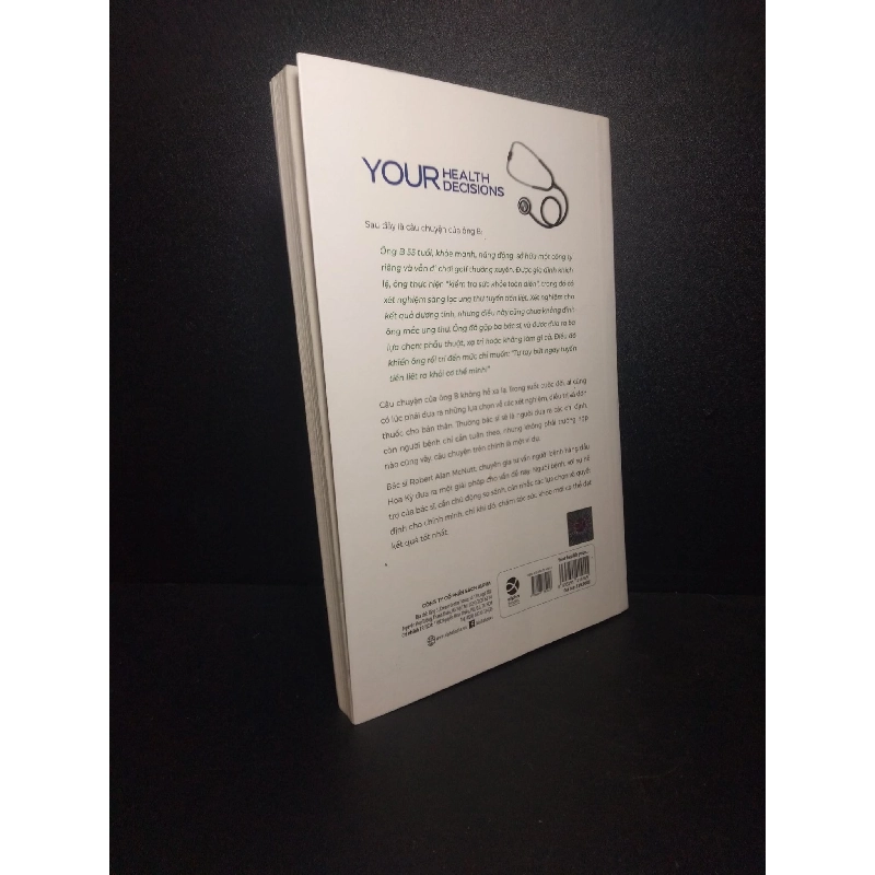 Hợp tác cùng bác sĩ để trờ thành người bệnh thông thái Robert Alan Mcnutt 2020 mới 80% ố nhẹ, hơi bẩn bìa HCM1210 912135
