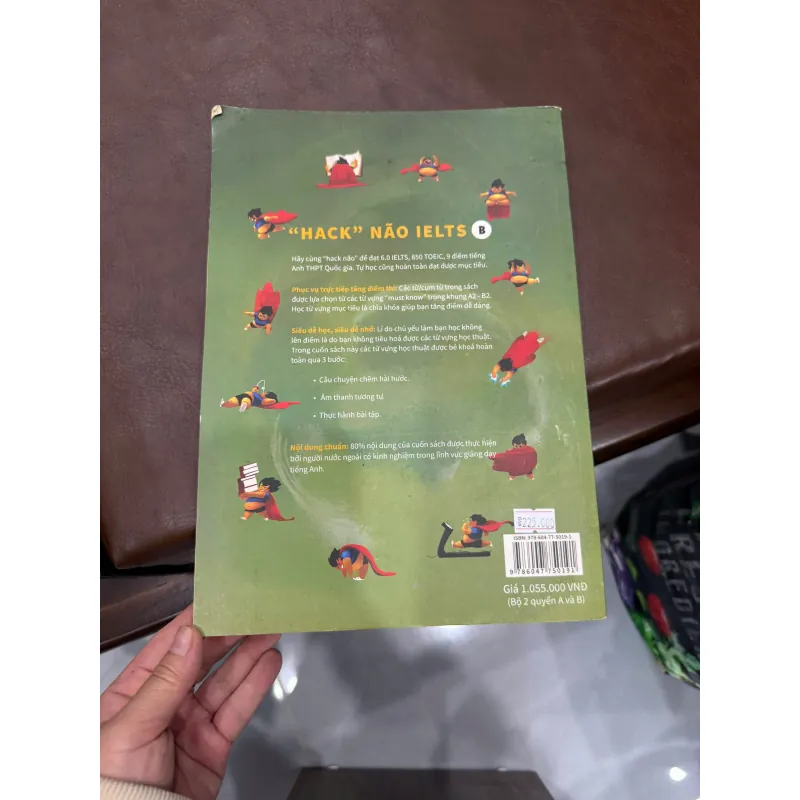 HACK NÃO IELTS B – NẠP 1550 TỪ VỰNG IELTS TRONG 50 NGÀY | SÁCH LUYỆN THI IELTS STEP UP- K3 1011410