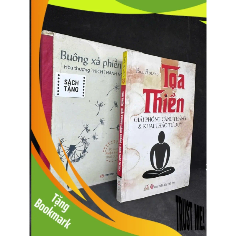(TẶNG BOOKMARK) Tọa Thiền - Giải Phóng Căng Thẳng & Khai Thác Tư Duy, 2011 - Paul Roland H1108 RBK 937870