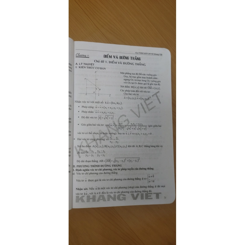KỸ THUẬT GIẢI NHANH HÌNH HỌC PHẲNG  OXY 546003