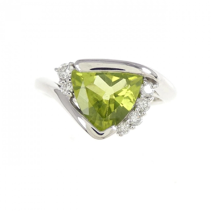 Nhẫn Peridot K18WG 1.49CT 672498