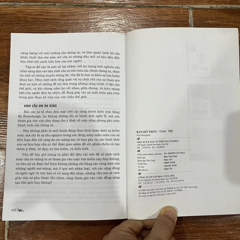 Bản Đồ Thân Tâm Trí - Từ nhân sinh đến vũ trụ quan (12) 1027758