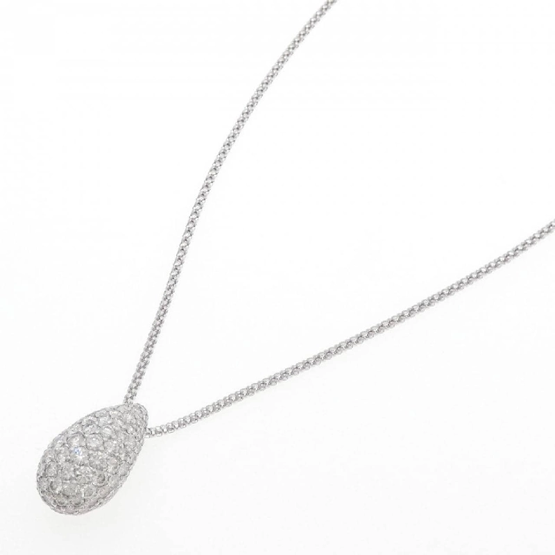 K18WG Pave Diamond Necklace 2.01CT - Hàng hiệu Chính hãng 860197
