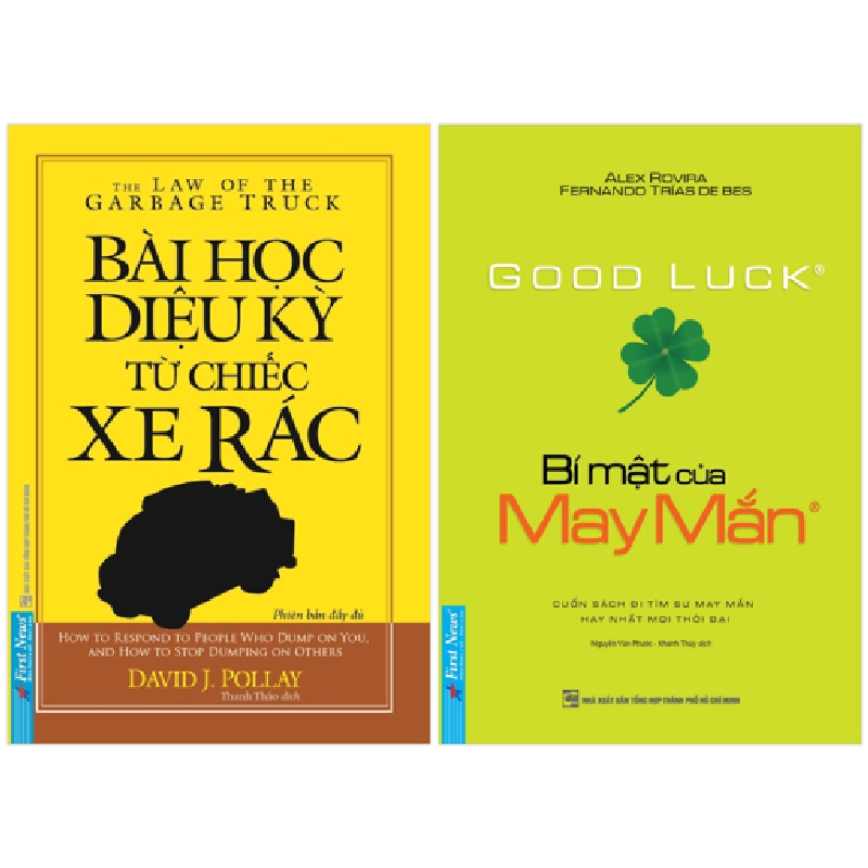 Combo Sách Bài Học Diệu Kỳ Từ Chiếc Xe Rác - Khổ Nhỏ + Bí Mật Của May Mắn - Khổ Nhỏ (Bộ 2 Cuốn) - David J Pollay, Alex Rovira 743733