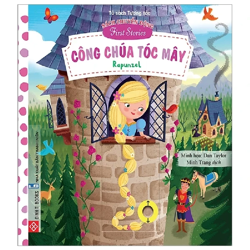 Sách Chuyển Động - First Stories - Công Chúa Tóc Mây - Rapunzel - Nhiều Tác Giả 454250
