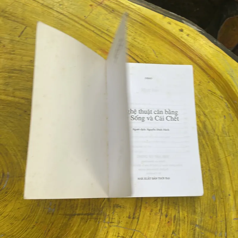 COMBO OSHO : NGHỆ THUẬT CÂN BẰNG SỰ SỐNG & CÁI CHẾT - NHẬN BIẾT Chìa khoá sống trong cân b 757905