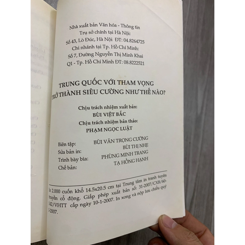 Trung quốc với tham vọng trở thành siêu cường như thế nào. 999 458328