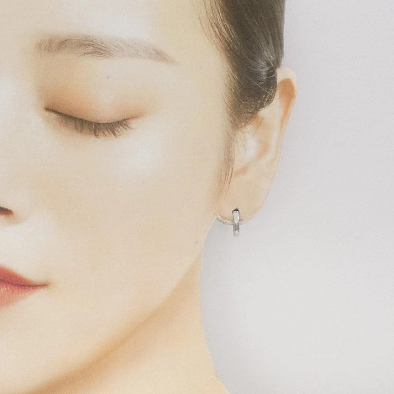 PT950 Bông tai kim cương 0.04CT - Hàng hiệu Chính hãng 877879