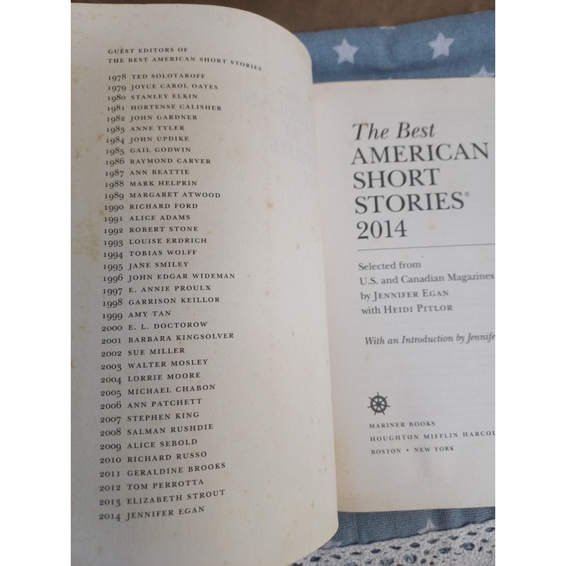 The Best American Short Stories 2014 - sách ngoại văn đã qua sử dụng 93282