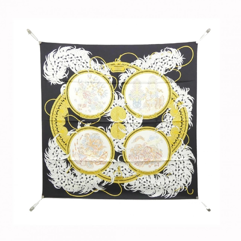 Khăn quàng cổ LEGENDE BRODEE của Hermès 003972S 625266