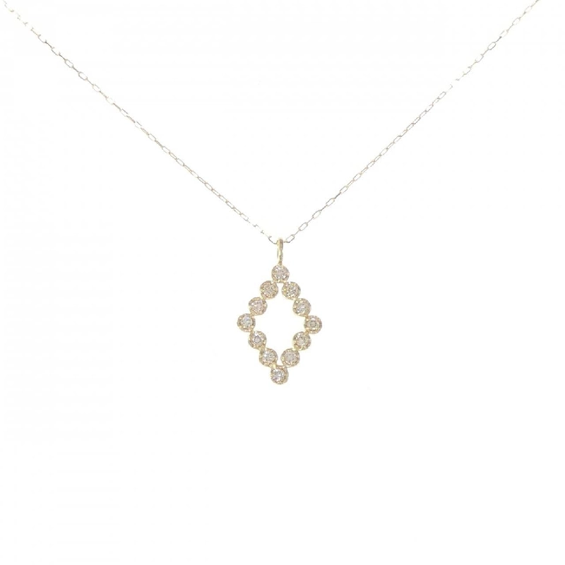 K18YG Dây chuyền kim cương 0.10CT - Hàng hiệu Chính hãng 859701