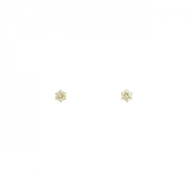 K18YG Solitaire Bông tai Kim cương 0.10CT - Hàng hiệu Chính hãng 868353