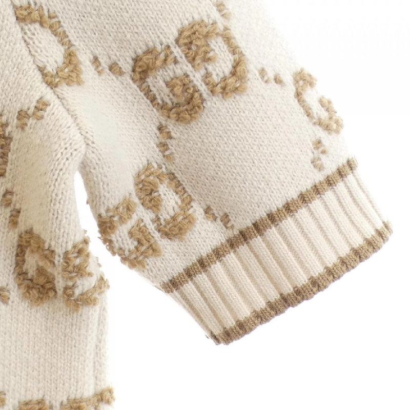 Gucci GG Boucle Wool Jacquard Top 770059 XKCNA - Hàng hiệu Authentic 811557