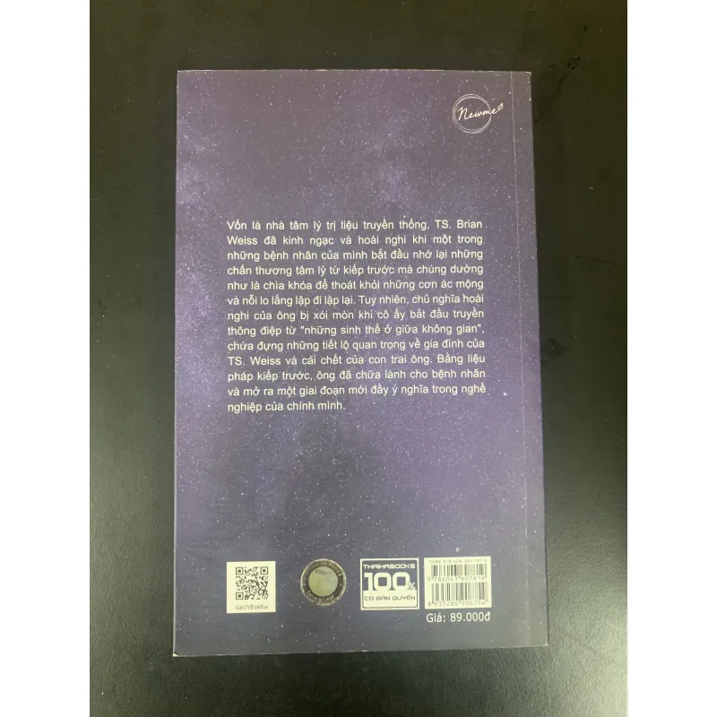 (Sách cũ) Ám ảnh từ kiếp trước - Brian L. Weiss - Trần Trung Hải dịch  930052