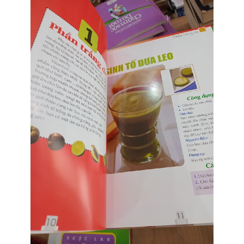 Sinh tố trái cây rau quả làm đẹp - Dược Lan 526073