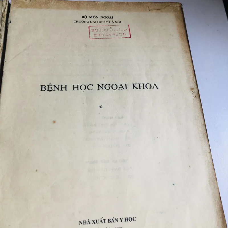 BỆNH HỌC NGOẠI KHOA  702015