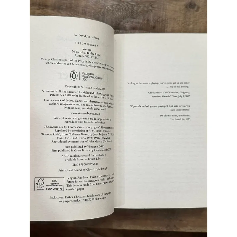 A Week in December - Sebastian Faulks 729076