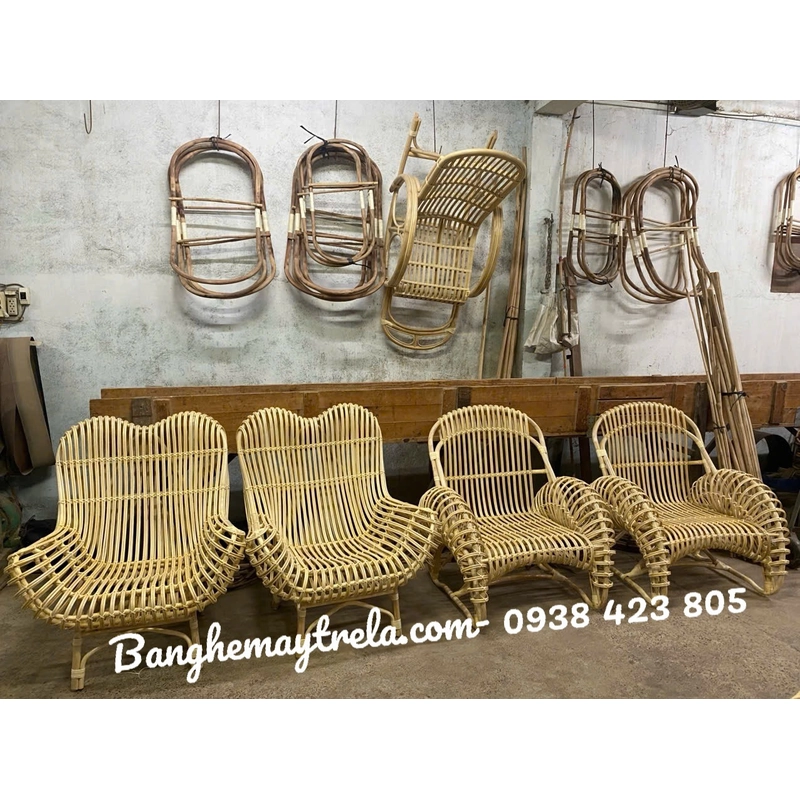 Ghế mây tre đọc sách thư giãn 475304