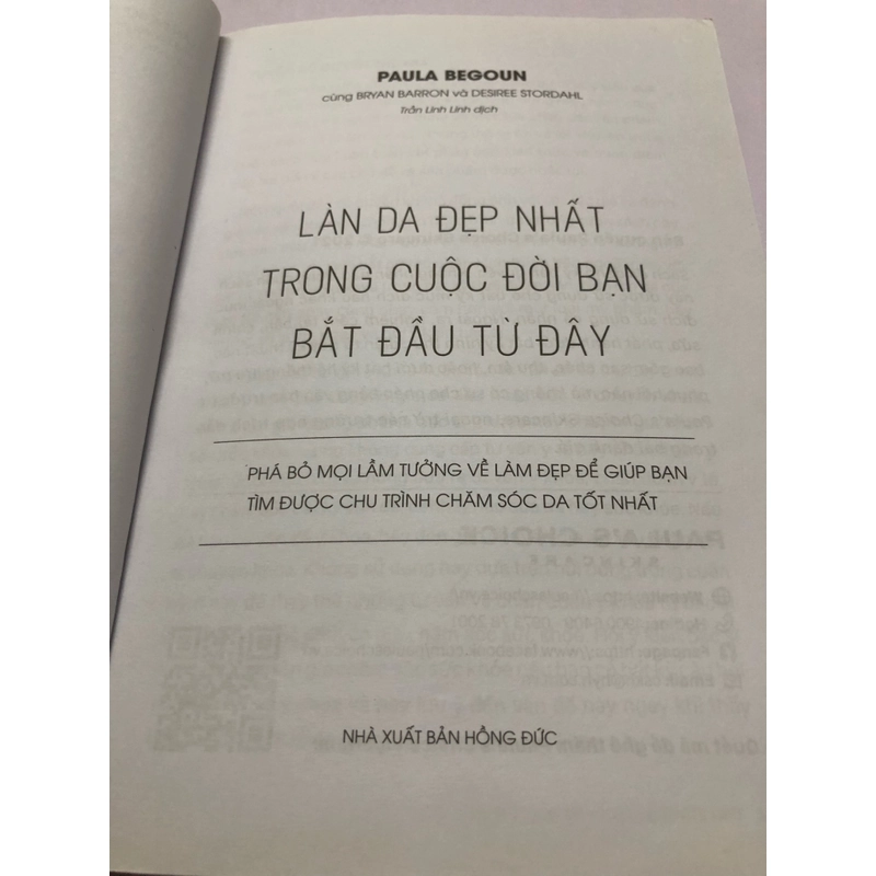 LÀN DA ĐẸP NHẤT TRONG CUỘC ĐỜI BẠN BẮT ĐẦU TỪ ĐÂY ( SÁCH DỊCH) 290133