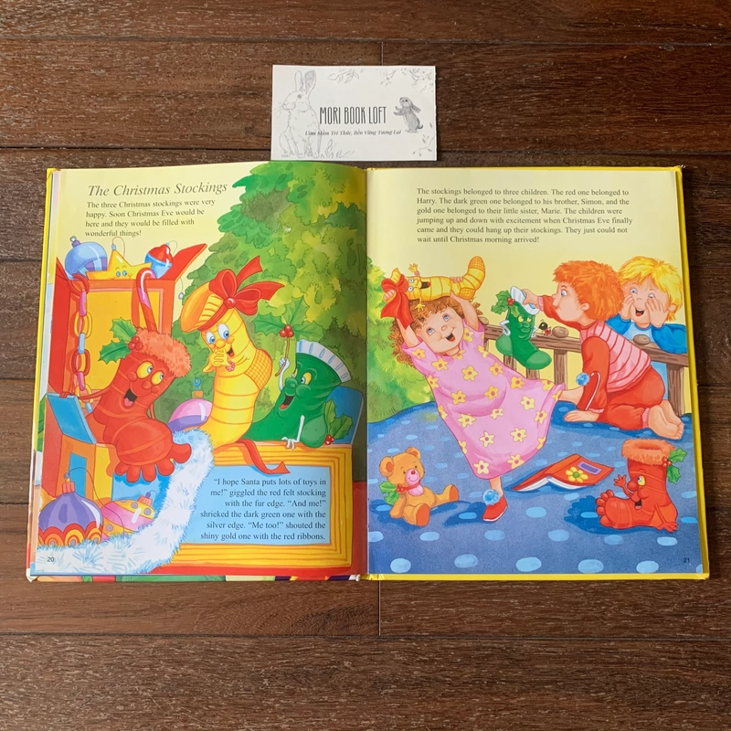 Sách tranh tiếng anh Christmas Stories, Used, Bìa xốp 479272