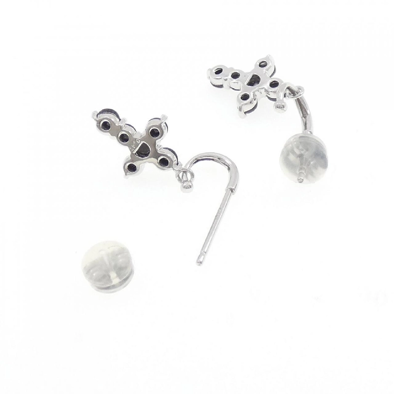 K14WG Bông tai kim cương chéo 0.94CT - Hàng hiệu chính hãng 868472