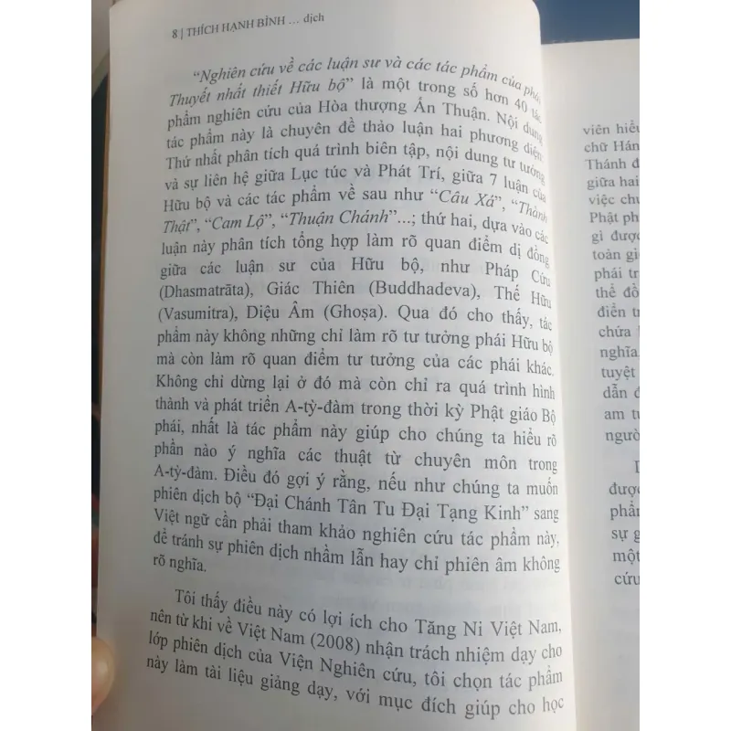 Nghiên cứu về các luận sư và tác phẩm của phái Thuyết Nhất Thiết Hữu Bộ - Tập 1 717662