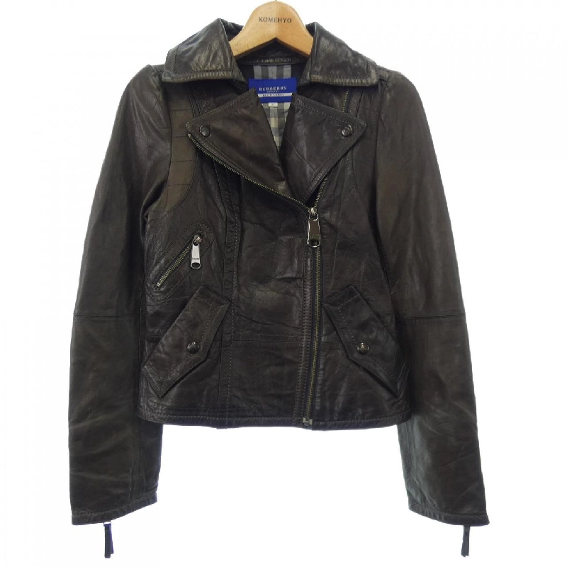 【Mã giảm giá】Áo khoác da BURBERRY BLUE LABEL 637887