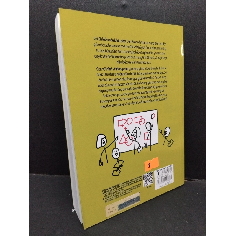 Hình vẽ thông minh mới 90% ố nhẹ 2017 HCM1410 Dan Roam TÂM LÝ 917478