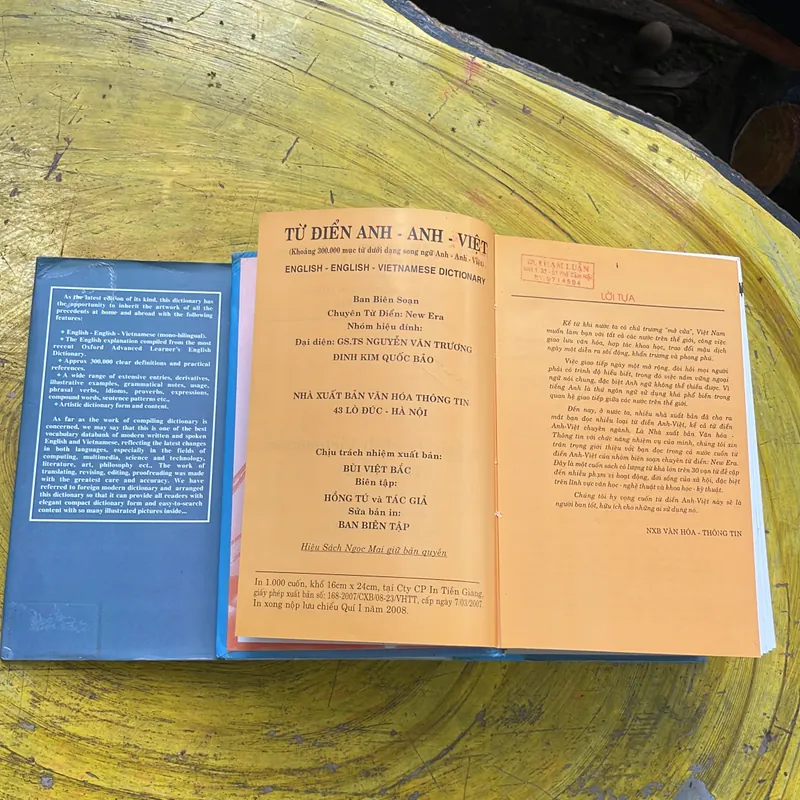 TỪ ĐIỂN ANH - ANH - VIỆT ENGLISH- ENGLISH- VIETNAMESE DICTIONARY  701241