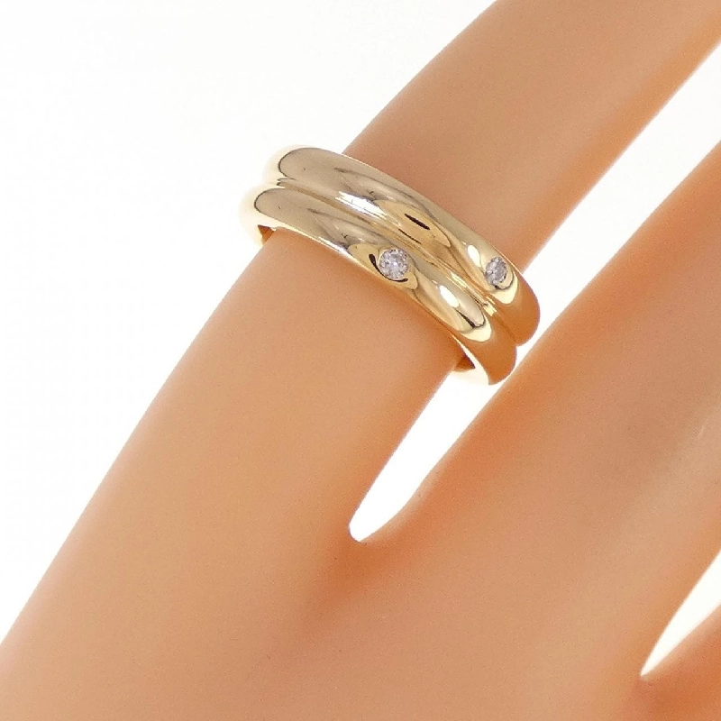 Nhẫn kim cương K18YG 0.04CT - Hàng hiệu Authentic 855909