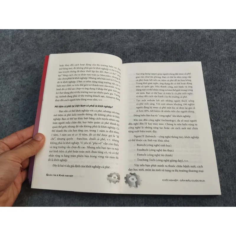 QUẢN TRỊ & KHỞI NGHIỆP. KHỞI NGHIỆP DẪN ĐẦU CUỘC ĐUA 957263