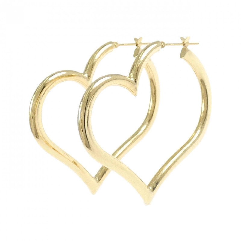 K18YG Khuyên tai hình trái tim - Hàng hiệu Chính hãng 871684