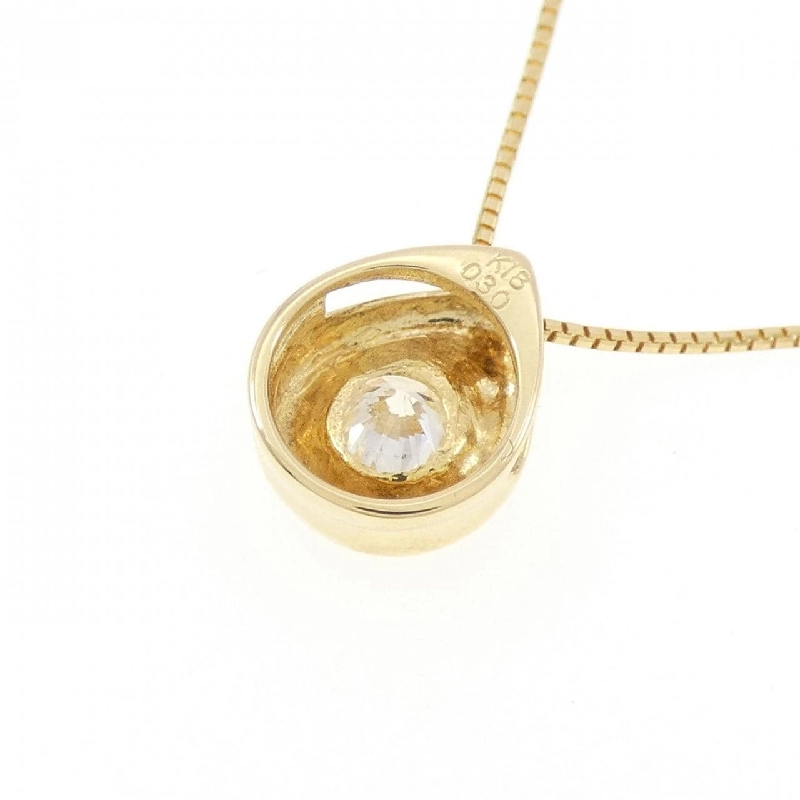 Dây chuyền kim cương K18YG 0.30CT - Hàng hiệu chính hãng 857283