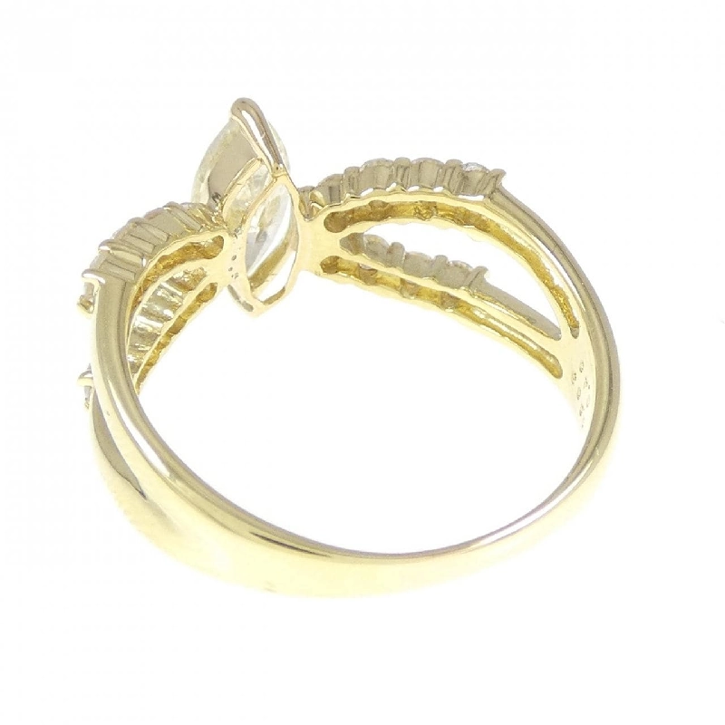 Nhẫn kim cương K18YG 0.663CT 672856