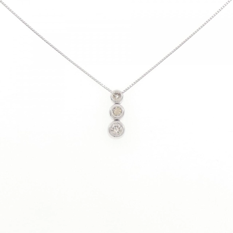 K18WG Dây chuyền kim cương 0.50CT - Hàng hiệu Chính hãng 867894